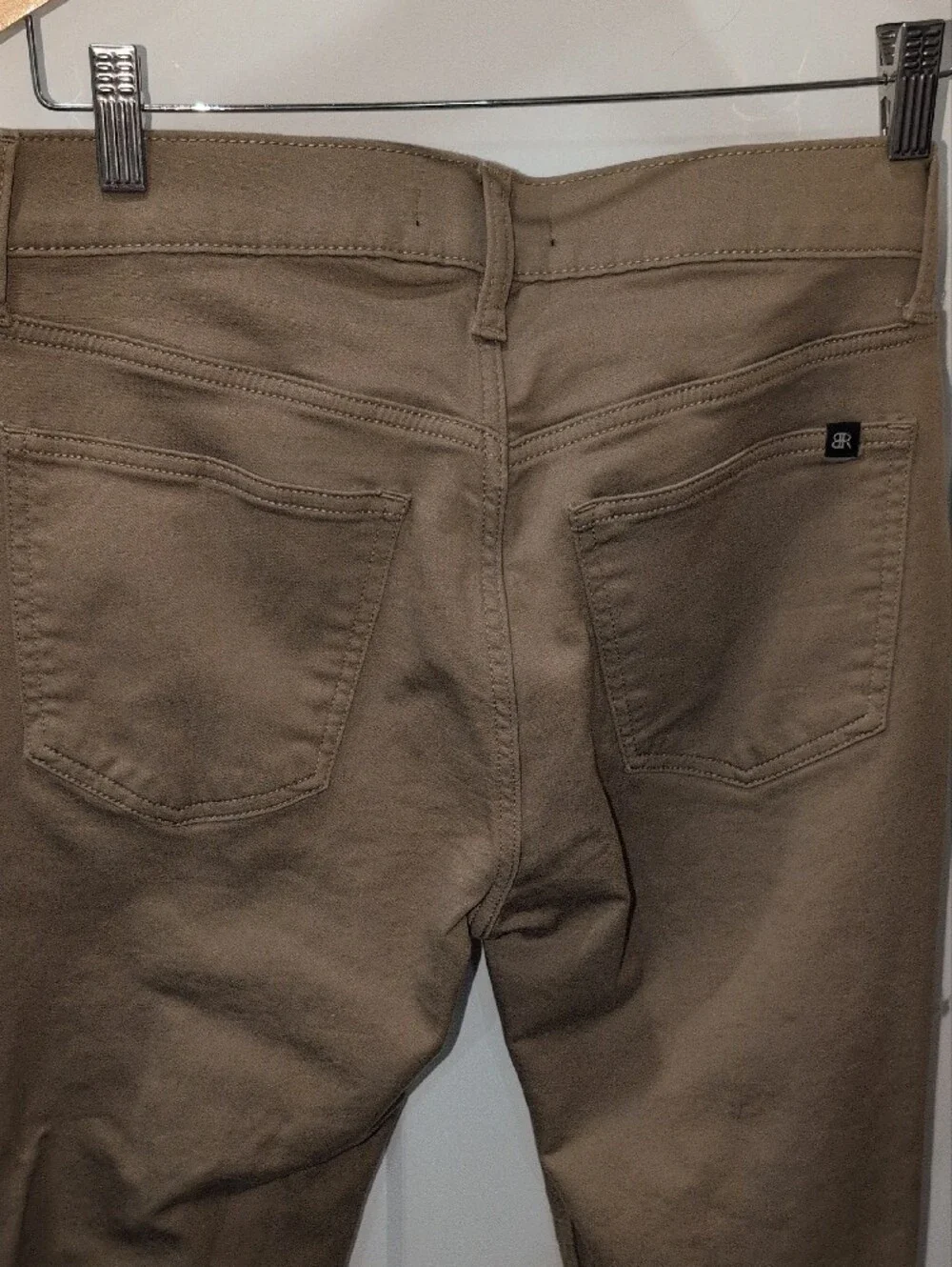 Banana Republic Beige Slim Straight Jeans